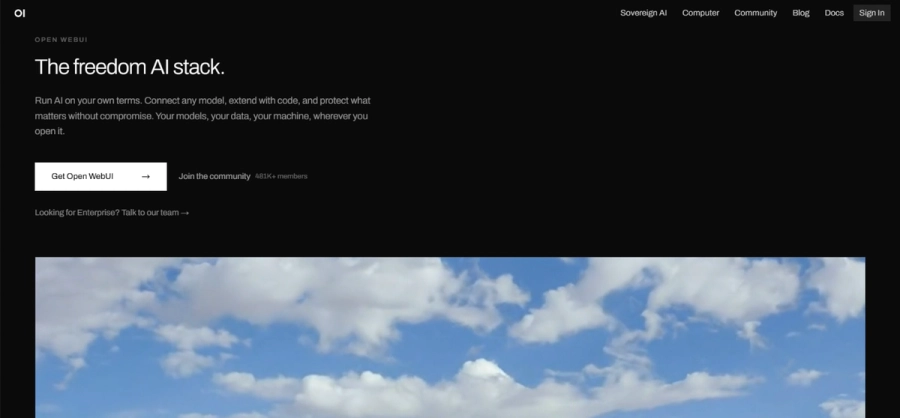 open web ui