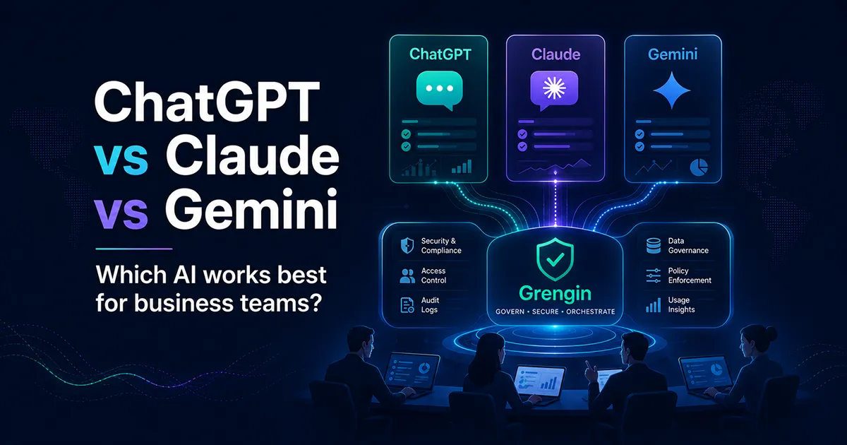 ChatGPT vs Claude vs Gemini for Business Teams: Which AI Wins in 2026?