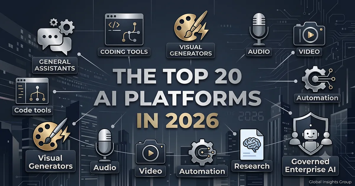 The Top 20 AI Platforms in 2026: A Complete Comparison