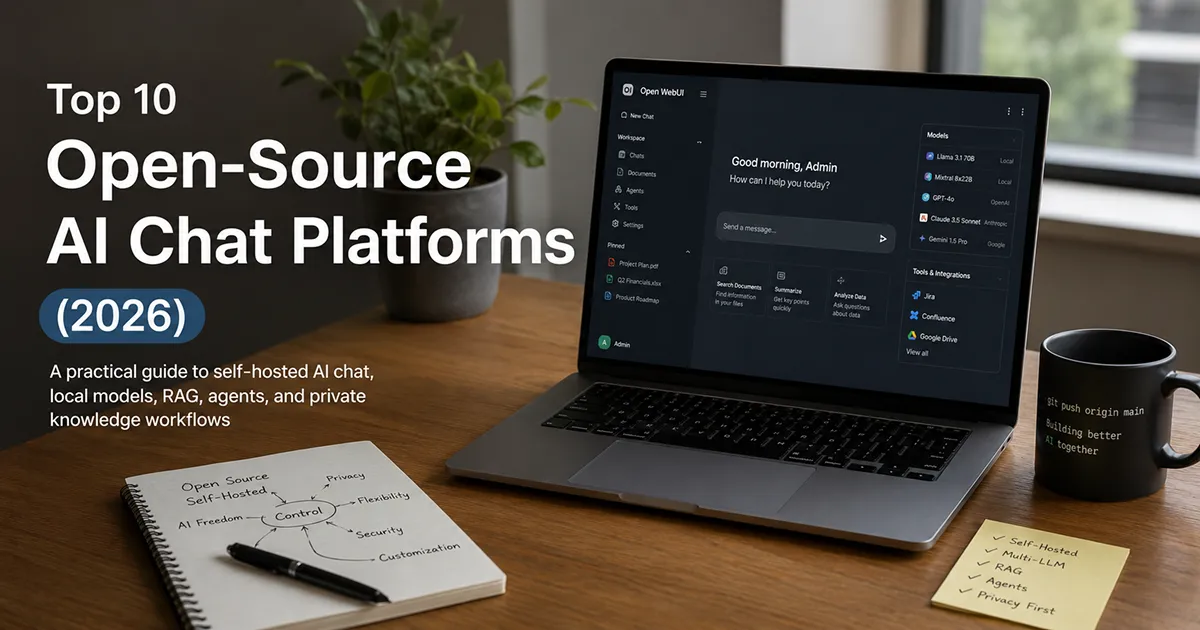 Top 10 Open-Source AI Chat Platforms in 2026: Tested & Reviewed