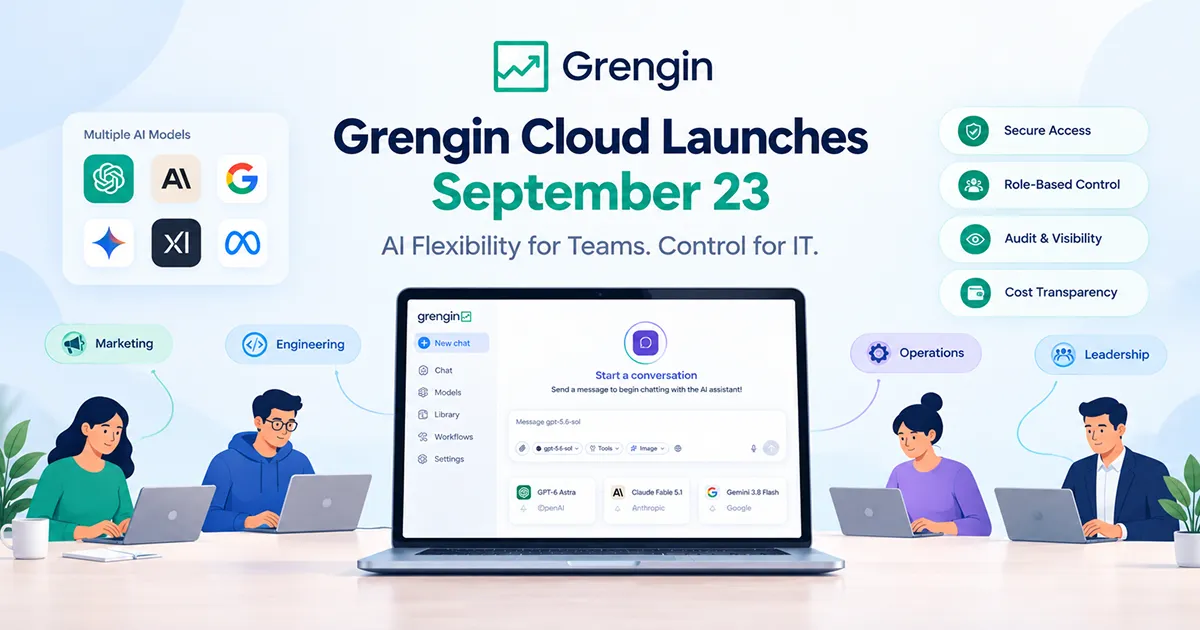 Grengin Cloud: Multi-Model AI Workspace with IT Control